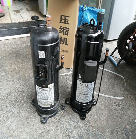 石渠中央空调压缩机的更换维修